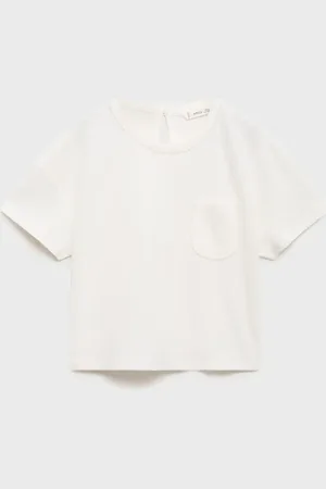 MANGO T-Shirt mit Perlenverzierung - Kinder - 5-6 Jahre