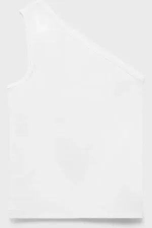 MANGO Asymmetrisches Top mit Rippmuster - Kinder - 13-14 Jahre