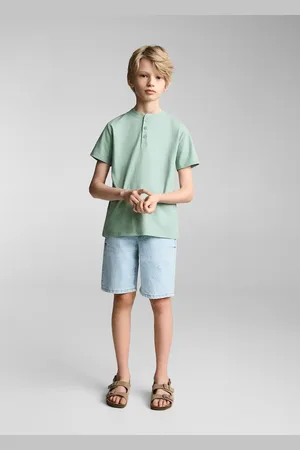 MANGO Baumwollshirt mit Knöpfen - Kinder - 11-12 Jahre