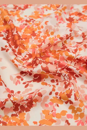 MANGO Halstuch mit Blümchenprint - Damen - Einheitsgröße