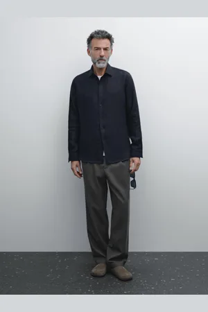 Massimo Dutti Hemd Aus 100 % Leinen Im Regular-Fit