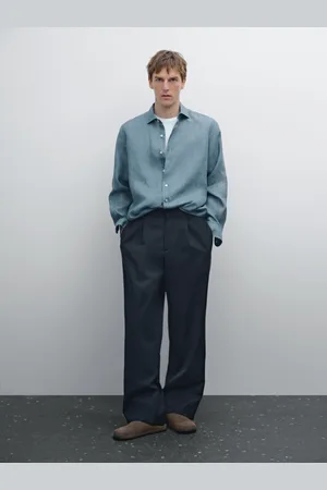 Massimo Dutti Leichtes Hemd Aus Reinem Leinen Im Regular-Fit