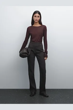 Massimo Dutti Dünnes Shirt Aus 100 % Baumwolle