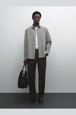 Massimo Dutti Relaxed-Fit-Hemd Mit Karomuster