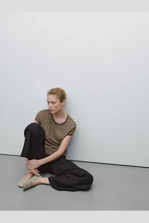 Massimo Dutti Palazzohose Aus Lyocell