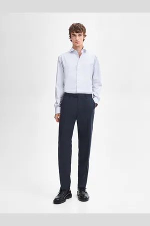 Massimo Dutti Slim-Fit-Hemd Aus 100 % Baumwolle