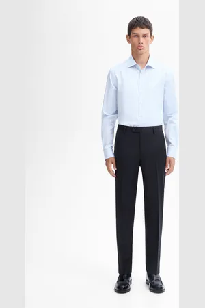 Massimo Dutti Slim-Fit-Hemd Aus 100 % Baumwolle