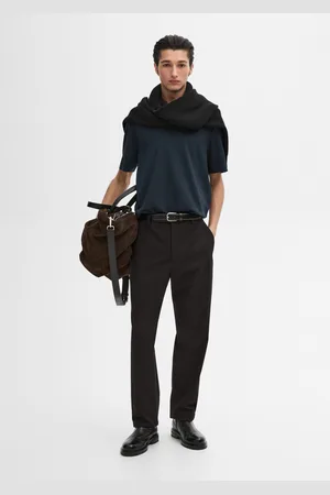 Massimo Dutti T-Shirt Aus 100 % Mercerisierter Baumwolle