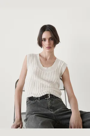 Massimo Dutti Stricktop Aus Wollmischgewebe
