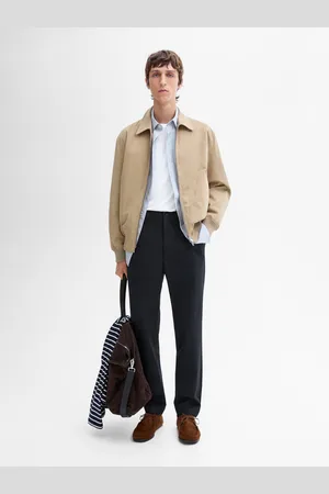Massimo Dutti Slim-Fit-Hose Mit Baumwolle