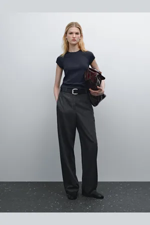Massimo Dutti Slim-Fit-Shirt Aus Baumwolle Mit Raglanärmeln