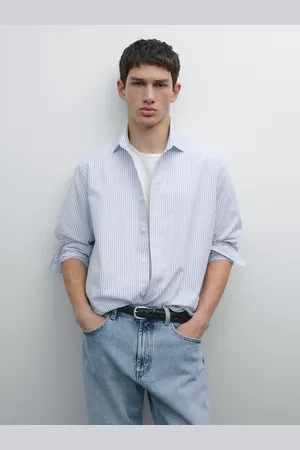 Massimo Dutti Regular-Fit-Hemd Aus 100 % Baumwolle
