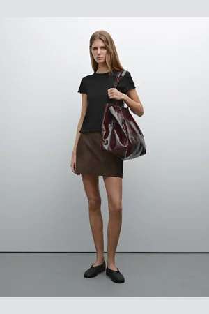 Massimo Dutti Baumwollshirt Aus Pointelle Mit Lochmuster