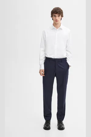 Massimo Dutti Slim-Fit-Hemd Aus 100 % Baumwolle