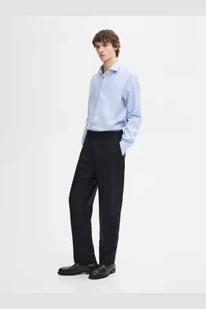 Massimo Dutti Slim-Fit-Hemd Aus 100 % Baumwolle
