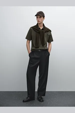 Massimo Dutti Poloshirt Aus 100 % Baumwolle Mit Kurzen Ärmeln