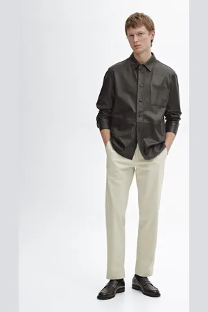 Massimo Dutti Hose Im Tapered-Fit Mit Schnalle