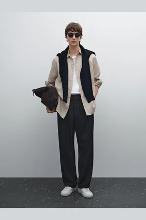 Massimo Dutti Hemd Im Slim-Fit Aus 100 % Leinen