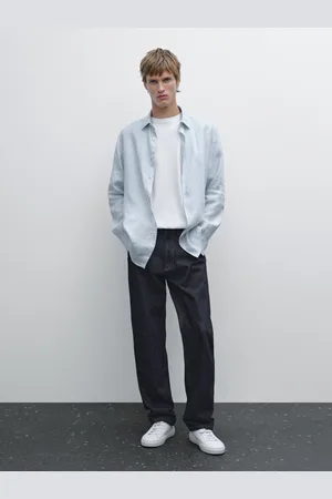 Massimo Dutti Regular-Fit-Hemd Aus 100 % Leinen