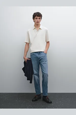 Massimo Dutti Poloshirt Aus 100 % Baumwolle Mit Kurzen Ärmeln