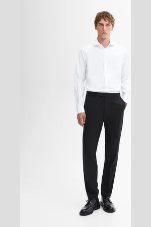 Massimo Dutti Popelinhemd Easy Iron Im Slim-Fit