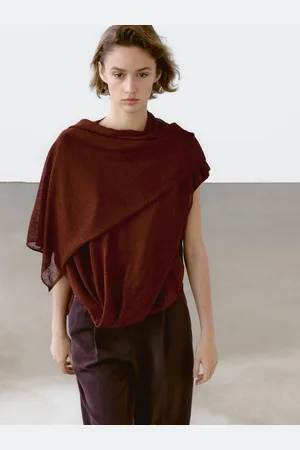 Massimo Dutti Fließendes Top Mit Drapiertem Detail