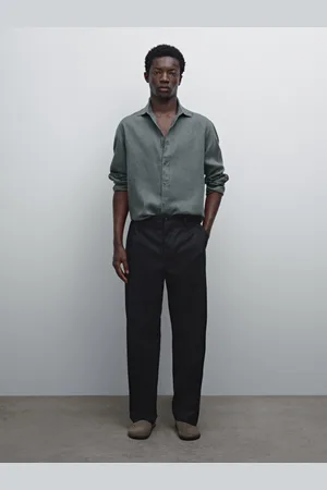 Massimo Dutti Hemd Im Slim-Fit Aus 100 % Leinen