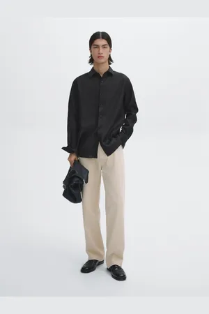 Massimo Dutti Hemd Im Slim-Fit Aus 100 % Leinen