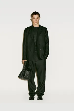 Massimo Dutti Anzugsjacke Aus 100 % Leinen – Limited Edition