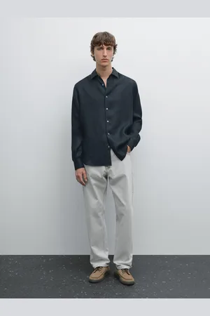 Massimo Dutti Hemd Aus 100 % Leinen Im Regular-Fit