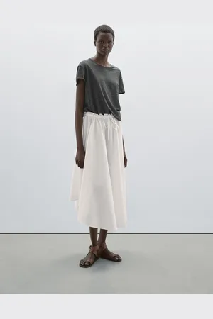 Massimo Dutti T-Shirt Aus 100 % Leinen