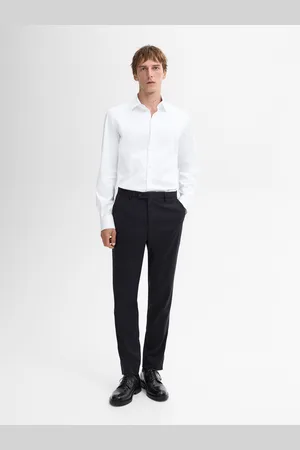 Massimo Dutti Popelinhemd Aus Reiner Baumwolle Im Slim-Fit