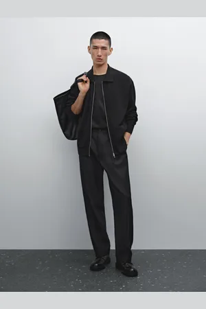 Massimo Dutti Strick-Cardigan Aus 100 % Baumwolle Mit Reißverschluss