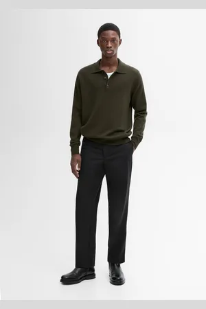 Massimo Dutti Pullover Mit Polokragen Aus Wollmischgewebe
