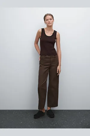 Massimo Dutti Stricktop Mit Farblich Abgesetzten Borten