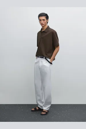 Massimo Dutti Slim-Fit-Poloshirt Aus Baumwollmischgewebe