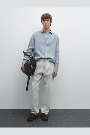 Massimo Dutti Hemd Aus 100 % Leinen Im Regular-Fit