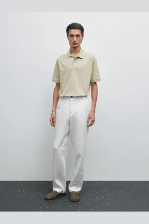 Massimo Dutti Slim-Fit-Poloshirt Aus Baumwollmischgewebe