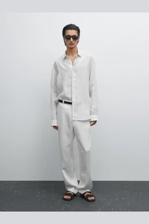 Massimo Dutti Hemd Aus 100 % Leinen Im Regular-Fit