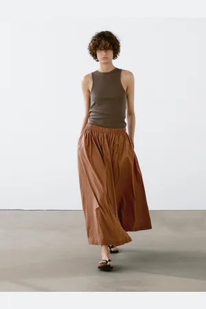 Massimo Dutti Slim-Top Mit Nieten