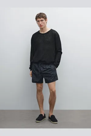 Massimo Dutti Badeshorts Im Shorts-Fit Mit Print