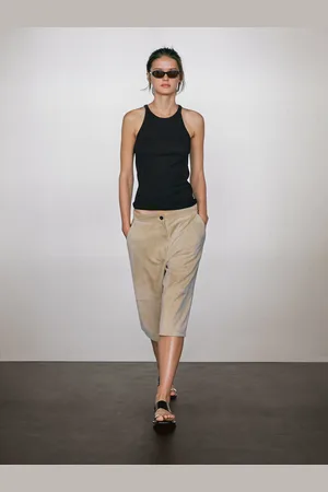 Massimo Dutti Träger-T-Shirt Aus 100 % Baumwolle