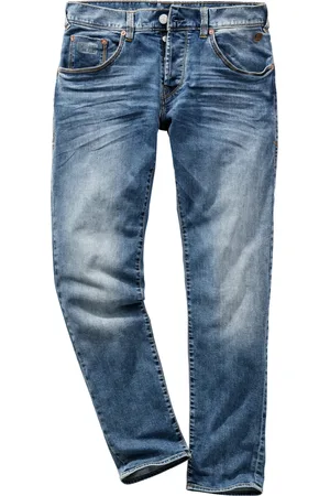 Herrlicher Herren Jeans-Hose Regular Tapered einfarbig