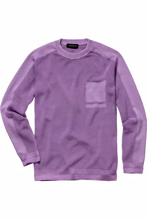 Mey & Edlich Herren Pulli Regular Fit einfarbig