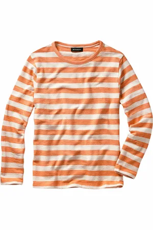 Mey & Edlich Herren Langarmshirt Regular Fit gestreift