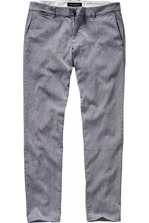Mey & Edlich Herren Chino-Hose Slim Fit einfarbig