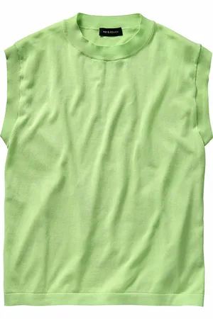 Mey & Edlich Herren Ärmelloser Pulli Regular Fit gemustert