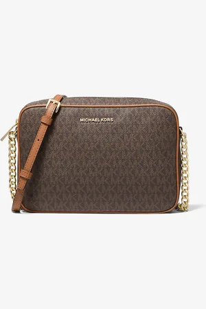 Michael Kors MK Umhängetasche Jet Set Large Mit Logo - - Michael Kors