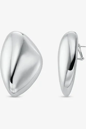 Michael Kors MK Große Ohrringe Pebble Aus Messing Mit Edelmetallbeschichtung -