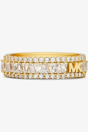 Michael Kors MK Pavé-Ring Aus Sterlingsilber Mit Edelmetallbeschichtung -